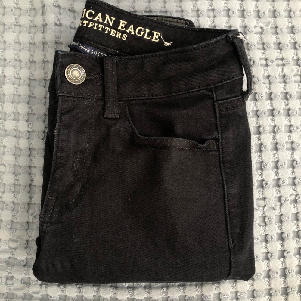 American eagle back jeans low rise